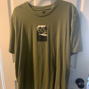 adidas Olive Graphic Tee